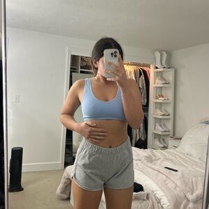 brandy melville shorts
one size
grey